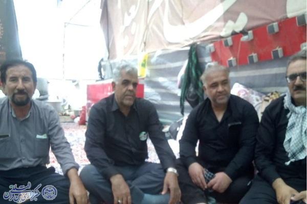 خدمت‌رسانی موکب شهدای جهادکشاورزی کرمانشاه به زائران اربعین 