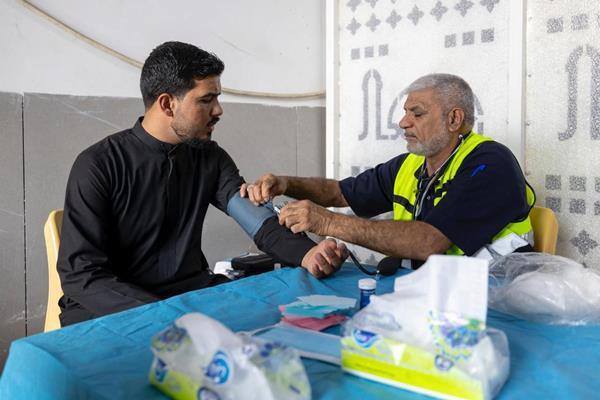 مشارکت ۵۰ خادم افتخاری در طرح پزشکی سامرا +عکس