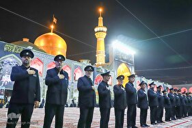 مراسم شب شام غریبان امام رضا(ع)