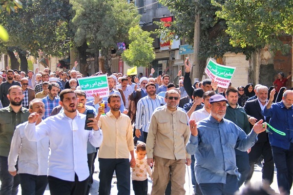 برگزاری راهپیمایی «بشارت نصر» در کرمانشاه