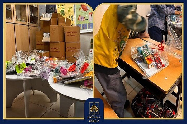 کتابخانه ملی در مدارس بسته‌های فرهنگی توزیع کرد