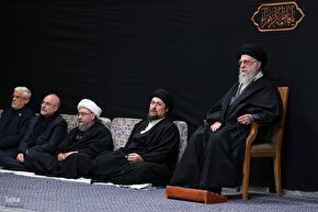 مراسم شام شهادت حضرت زهرا(س) با حضور رهبر انقلاب