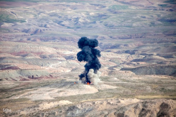 رزمایش امنیتی نیروی زمینی سپاه در غرب کشور