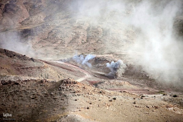رزمایش امنیتی نیروی زمینی سپاه در غرب کشور