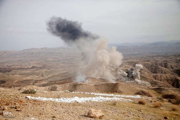 رزمایش امنیتی نیروی زمینی سپاه در غرب کشور