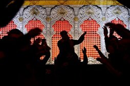 Rituels de deuil à Qom au deuxième jour de Muharram