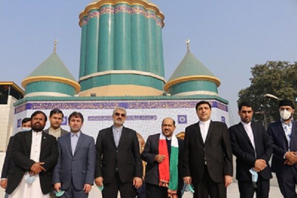 Karim Mansouri dalam Acara Pembukaan Kembali Masjid Sheikh al-Islam Lahore