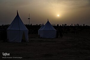 İran’nın Kaşan şehrinde taziye merasimi