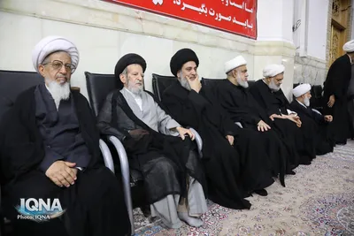 گرامیداشت چهلمین روز تدفین رهبر شهید در قم