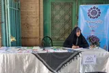 برپایی غرفه مهدویت در قرچک