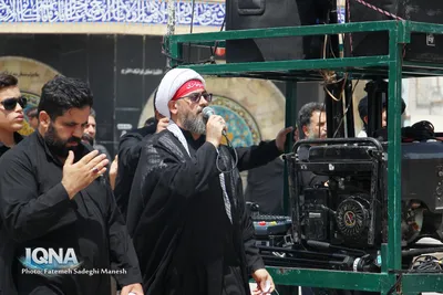 حال و هوای مسجد مقدس جمکران در روز شهادت امام حسن عسکری(ع)